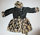 Vintage Barbie Leopard Print Coat Clothes