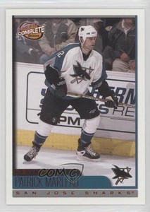 2003-04 Pacific Complete Red /99 Patrick Marleau #101
