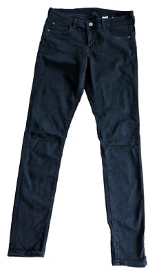 H&M Black Jeggings Low Waist 30/32 - Image 1 of 4