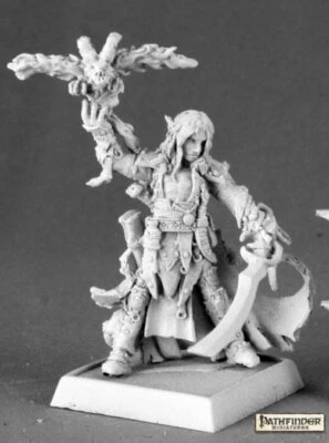 SELTYIEL, ICONIC ELDRITCH KNIGHT Reaper Miniatures Pathfinder REM60032 D&D - Image 1 of 4