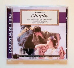 Romantische Chopin CD Highlights aus 24 Präludien Klaviersonate Nr. 2 Kostenloser Versand - Bild 1 von 3