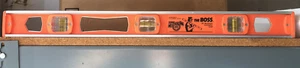 The Boss Made in USA 24" Contractor's Level 75th Anniversay Empire THE BOSS - Picture 1 of 1