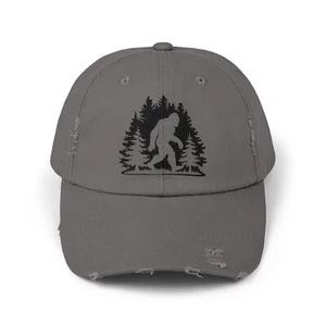 ¿Crees en Bigfoot? ¡Gorra Rock This Distressed Cryptid Hunter! - Imagen 1 de 29