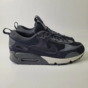 Nike DM9922-003 Women's Air Max 90 Futura Black/Grey Sneakers Shoes Size US 9.5 - Picture 1 of 16