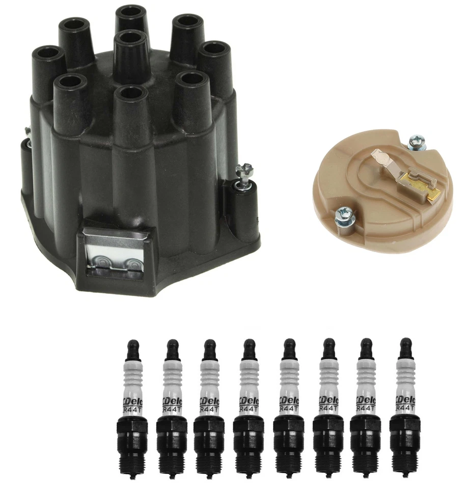ACDelco Distributor Rotor Cap & Spark Plugs Kit For GMC K35 Pickup Chevy G20 Van - Image 1 of 1