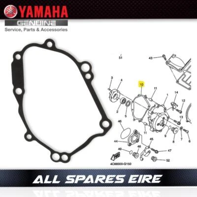 2004-2008 OEM YAMAHA YZF R1 OEM MAGNETO ESTATOR GENERADOR VOLANTE JUNTA ROTOR Foto 1 de 4