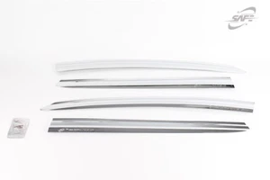 SAFE Chrome weather shields 4p for 2013 - 2017 KIA Rondo - Picture 1 of 7