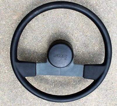 Оригинальный двухспицевый руль GMC Jimmy S10 S15 Chevrolet Blazer - Изображение 1 из 4