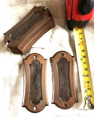 Ручка выдвижного ящика шкафа 10-1970-е искусственный традиционный стиль ЗАДНИЕ ПАНЕЛИ Япония винтаж - Изображение 1 из 4