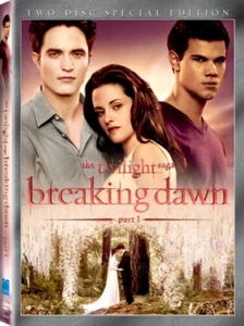 Twilight Saga Breaking Dawn Part 1 (2-Disc DVD) CHOOSE WITH OR WITHOUT A CASE - Picture 1 of 1