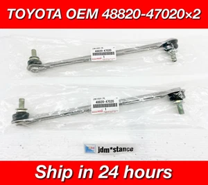 Toyota Genuine Front Stabilizer Sway Bar Link Set of 2 OEM CT200h Prius ZVW30 - Picture 1 of 6