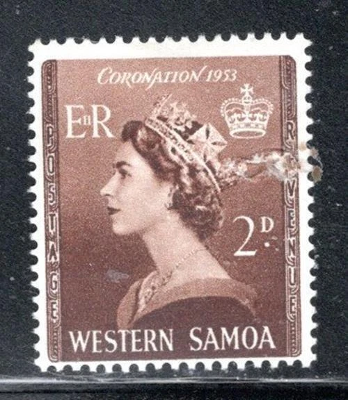 МАРКИ БРИТАНСКОГО ЗАПАДНОГО САМОА КАК НОВЫЕ С НАКЛЕЙКОЙ ЛОТ 1399BB - Изображение 1 из 1