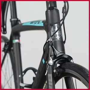 Bianchi SEMPRE PRO CARBON SHIMANO 105 11 11s speed road bike rim brakes size 55 - Picture 1 of 21
