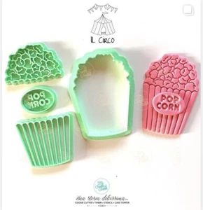 Pop Corn Circo Formine Biscotti FORMINA COOKIE CUTTER - Picture 1 of 1