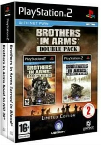 BROTHERS IN ARMS DOUBLE PACK per Ps2 CON GIOCO IN RETE (ITALIANO) spedizione 24h - Foto 1 di 1