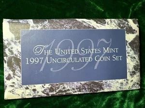 US 1997 Mint UNC Coin Set Including “D” & “P” Mints Marks 2 Sets 10 coins total - Picture 1 of 7
