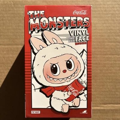 POP MART The Monsters Labubu Coca-Cola Plush Pendant Authentic Sealed BLIND BOX - Image 1 of 2
