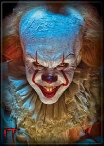Stephen King's It The 2017 Movie Pennywise Face Refrigerator Magnet NEW UNUSED - Picture 1 of 1