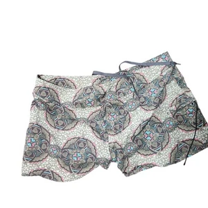 Patagonia Wavefarer Board Shorts Mujer 10 Natación Verde Rosa Tribal - Imagen 1 de 8