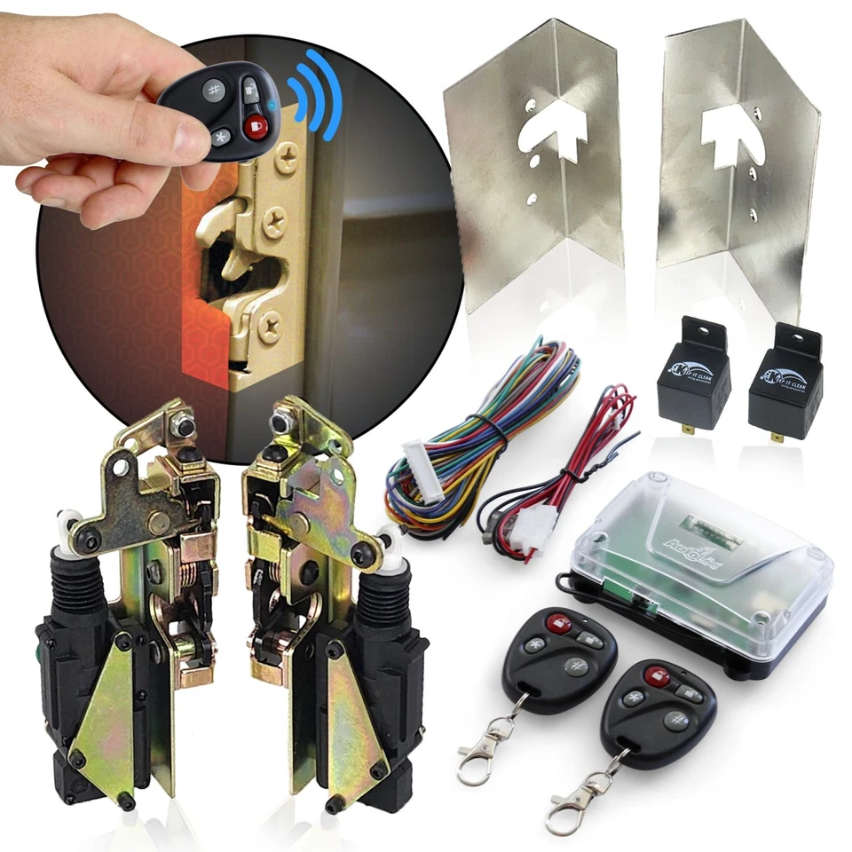 Small Power Bear Claw Door Latches with Remotes AutoLoc AUTBCSMPR rat muscle  - Image 1 of 4