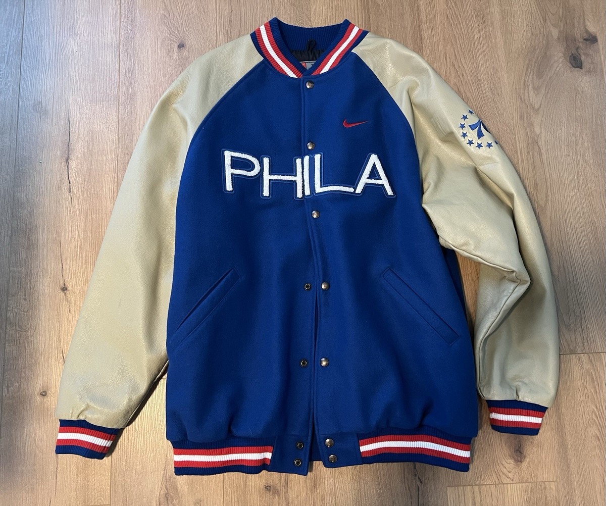 ナイキ　Nike Philadelphia 76ers ウォームアップジャケット ナイキ Nike Philadelphia 76ers ウォームアップジャケット