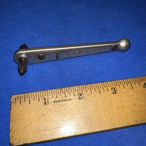 Stanley Yankee vintage n. 3423 Cacciavite a cricchetto Phillips doppia testa USA - Foto 1 di 7