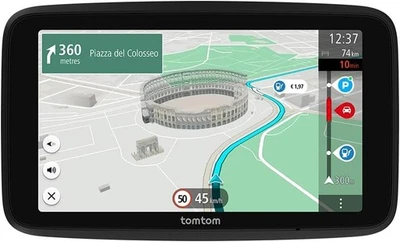 TomTom Go Superior 6 schwarz Navigationsgerät 6 Zoll Display Sprachsteuerung  - Bild 1 von 4