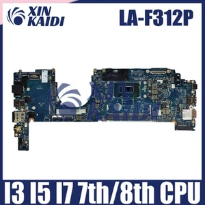 For DELL Motherboard LA-F312P Latitude 7290 7390 0PXMYG 084GNT 0M44N6With CPU - Afbeelding 1 van 6