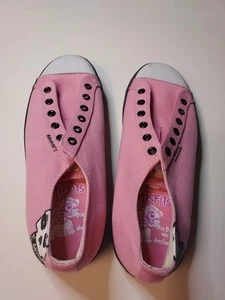 Misfits Vision Street Wear Schuhe Rosa Niedrig Damen Ohne Schnürsenkel. Größe 9 - Bild 1 von 7