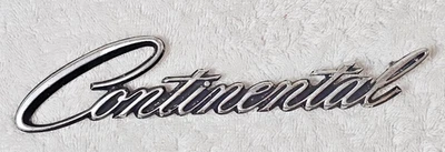 Lincoln Continental 1964 1965 Script emblema insignia C4VB-5325622-B original OEM Foto 1 de 4