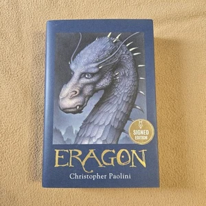Eragon, Christopher Paolini, SIGNED, 1st Printing Thus, HC/DJ, **READ** - Imagen 1 de 16