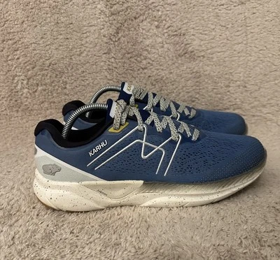 Karhu Fusion Ortix 3.5 Athletic Running Shoes Sneakers Blue White Men’s Size 9 - Image 1 of 4