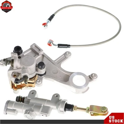 Rear Brake Master Cylinder Brake Caliper Hose For Honda CRF450R  2002-2020 New - Image 1 of 4