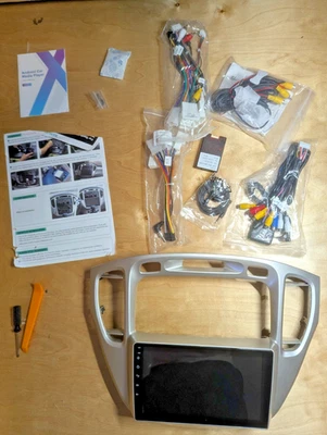 Radio estéreo para automóvil Toyota Highlander 2000-2007 Android 12 GPS Bluetooth 2+64G Foto 1 de 4