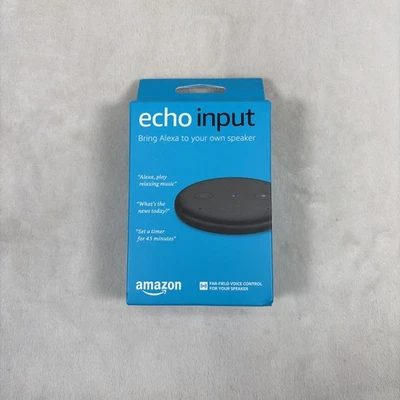 New Echo Input Amazon Voice Control Speaker Bring Alexa Right To Your Speaker - Image 1 of 4