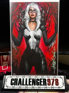 Amazing Spider-Man #49 Nathan Szerdy SIGNIERT VIRGIN mit COA - VENOMIZED BLACK CAT - Bild 1 von 1