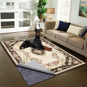 100% Waterproof Non-Slip Rug Pad 2x3 for Large Area Rugs Durable Felt Floor P... - Picture 1 of 7
