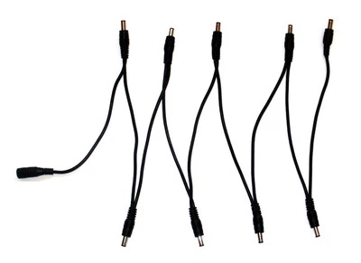 6 7 8 9 WAY GUITAR EFFECTS PEDAL 9V DAISY CHAIN POWER SUPPLY CABLE SPLITTER LEAD
