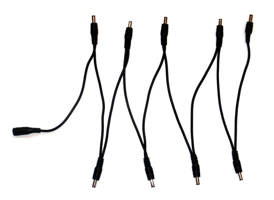 1-9 EFFECTS PEDAL DAISY CHAIN POWER SUPPLY SPLITTER CABLE BLACKSTAR PEDALS 9V - Image 1 of 1