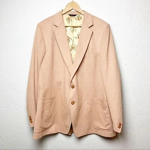 Hardy Amies Men’s camel tan sports coat Blazer 42L - Picture 1 of 8