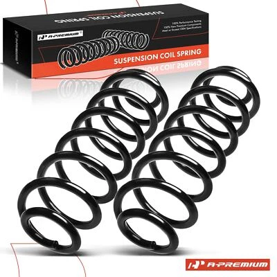 2x muelles helicoidales de suspensión trasera A-Premium para Audi A4 Quattro Avant 2009-2012 Foto 1 de 4