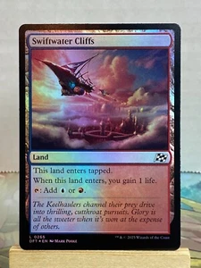 Swiftwater Cliffs Common Foil Land MTG 2025 Aetherdrift #0265 NM - Picture 1 of 2