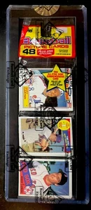 1985 Topps Baseball Rack Pack BBCE Roger Clemens RC & 2x All Star Subset Top - Picture 1 of 2