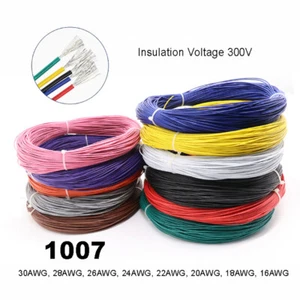 16AWG Flexible PVC Cable Stranded Wiring, Voltage 300V, Tinned Copper Wire - Picture 1 of 7