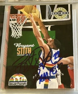 Bryant Stith 1992-1993 Skybox Rookie Signature Signed Autograph AUTO RC TTM - Picture 1 of 2