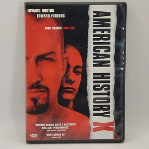 American History X DVD 2004 Edward Norton Edward Furlong Tony Kaye Widescreen - Picture 1 of 3