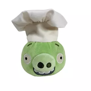 Angry Birds Chef Pig Plush 5" Rovio Commonwealth 2011 - Picture 1 of 8