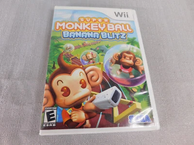 Super Monkey Ball: Banana Blitz (Nintendo Wii, 2006) Complete  Free shipping! - Image 1 of 3