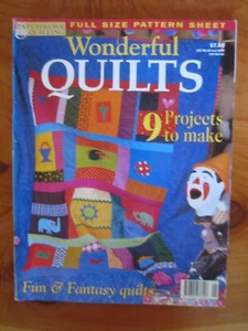 MAGAZINE WONDERFUL QUILTS PATCHWORK & QUILTING GREAT **** MUST SEE - Picture 1 of 2