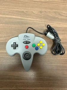 Pelican Accessories Super 64X Analog Wired Controller Gray For Nintendo 64 4E - Picture 1 of 3